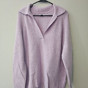 Lavender AE sweater